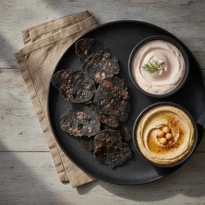 Tuiles de sarrasin salées apéro sans gluten