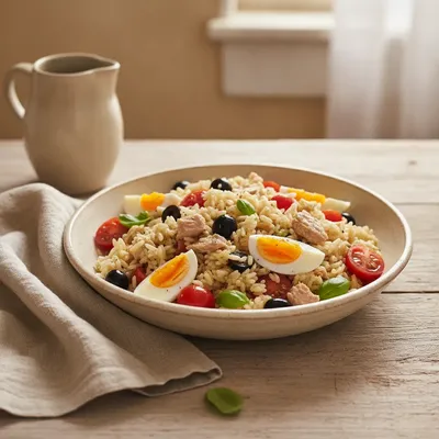Salade de riz niçoise