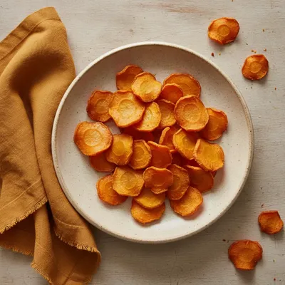Chips de carotte