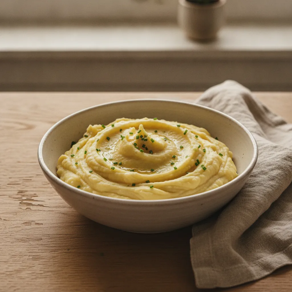 Purée de pommes de terre maison