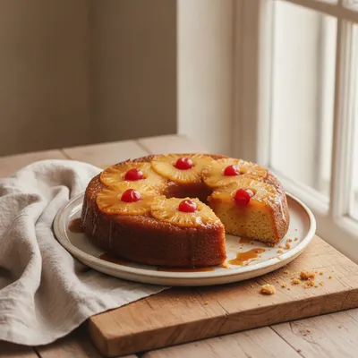 Gâteau renversé à l'ananas