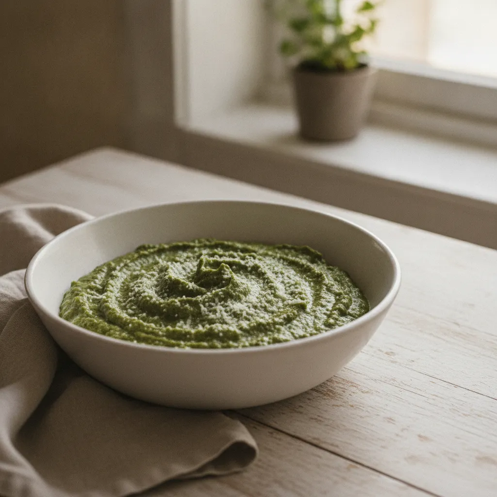 Purée de brocolis