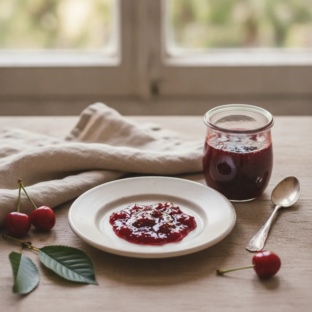 Confiture de cerises