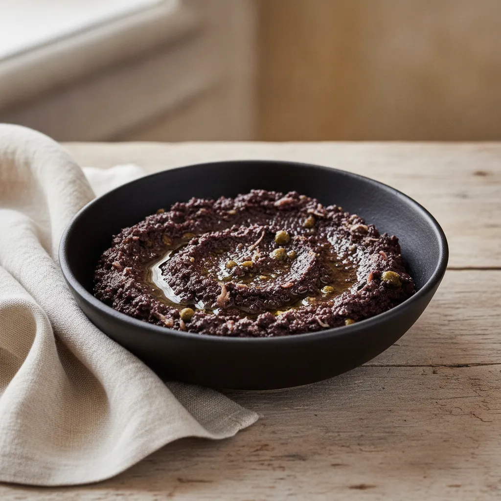 Tapenade d'olives noires