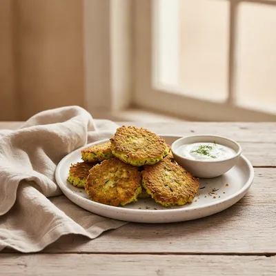 Beignets de courgettes croustillants