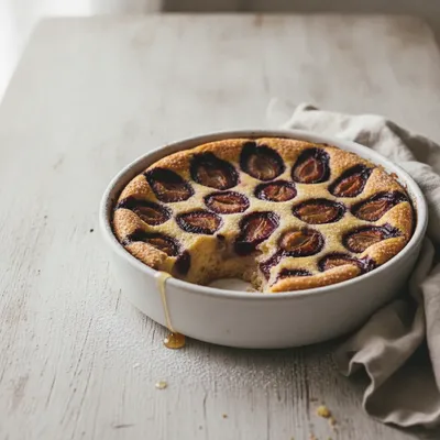 Clafoutis aux prunes