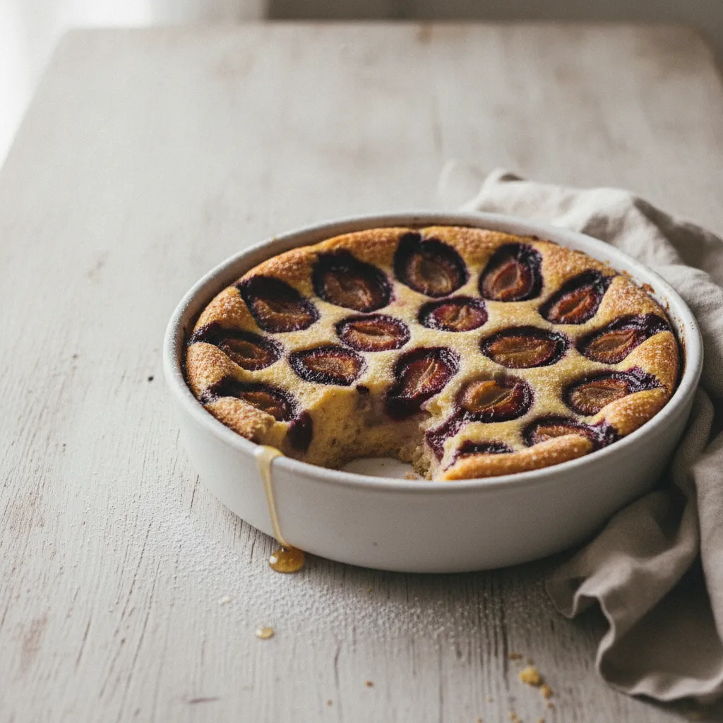 Clafoutis aux prunes