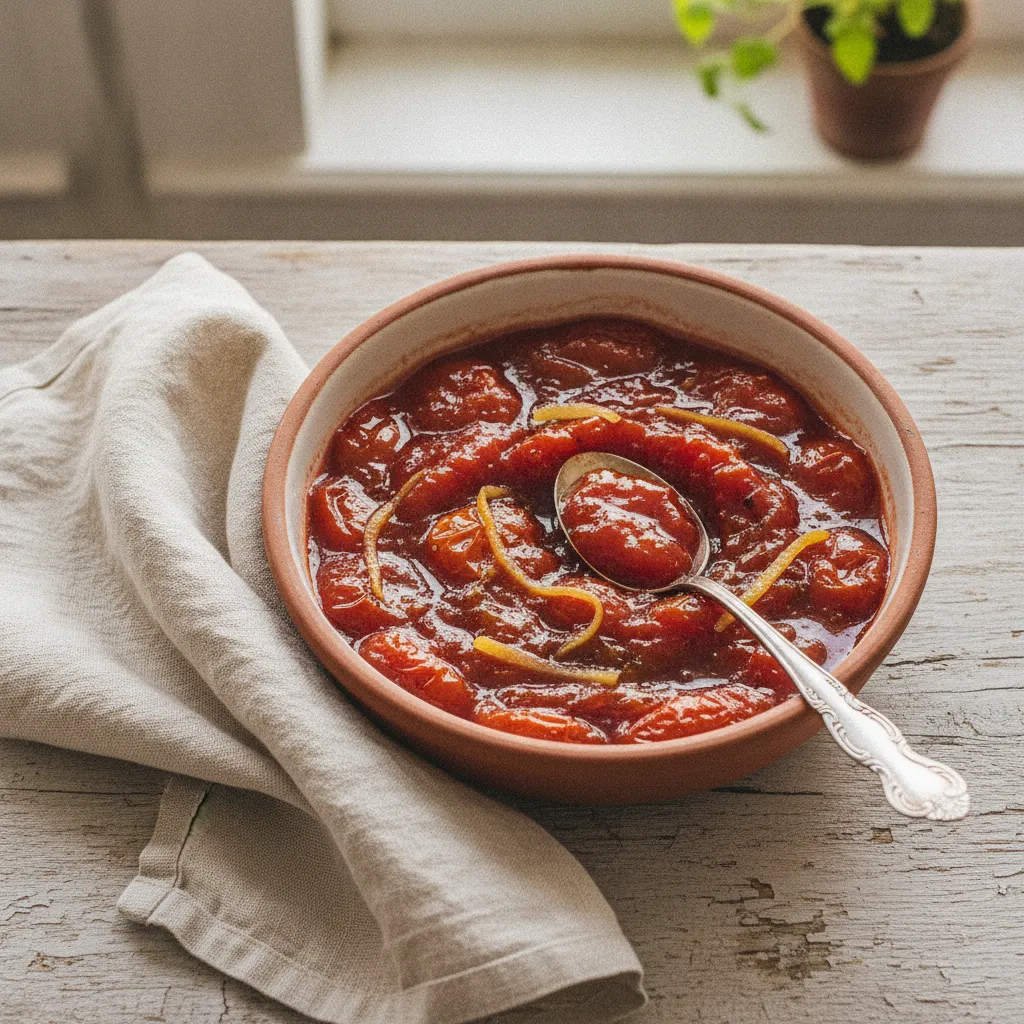 Confiture de tomates
