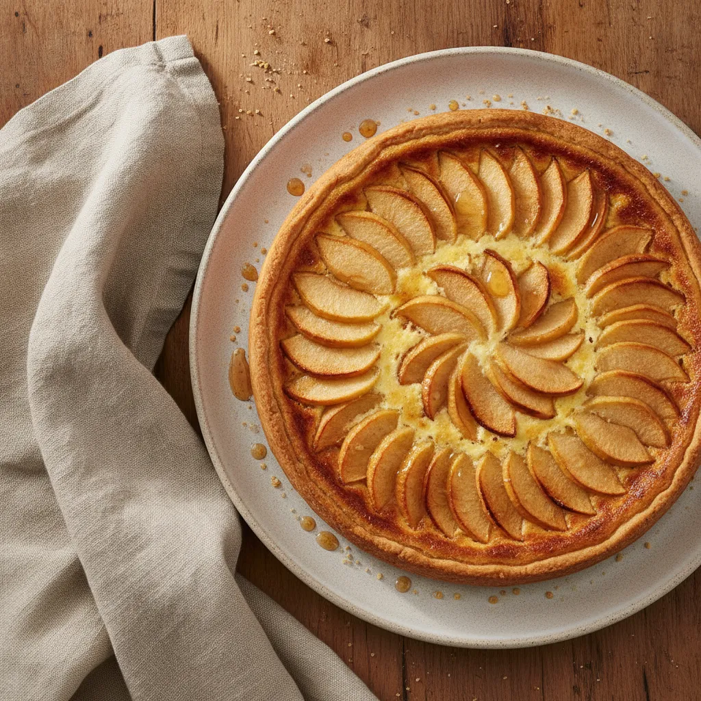 Tarte normande aux pommes