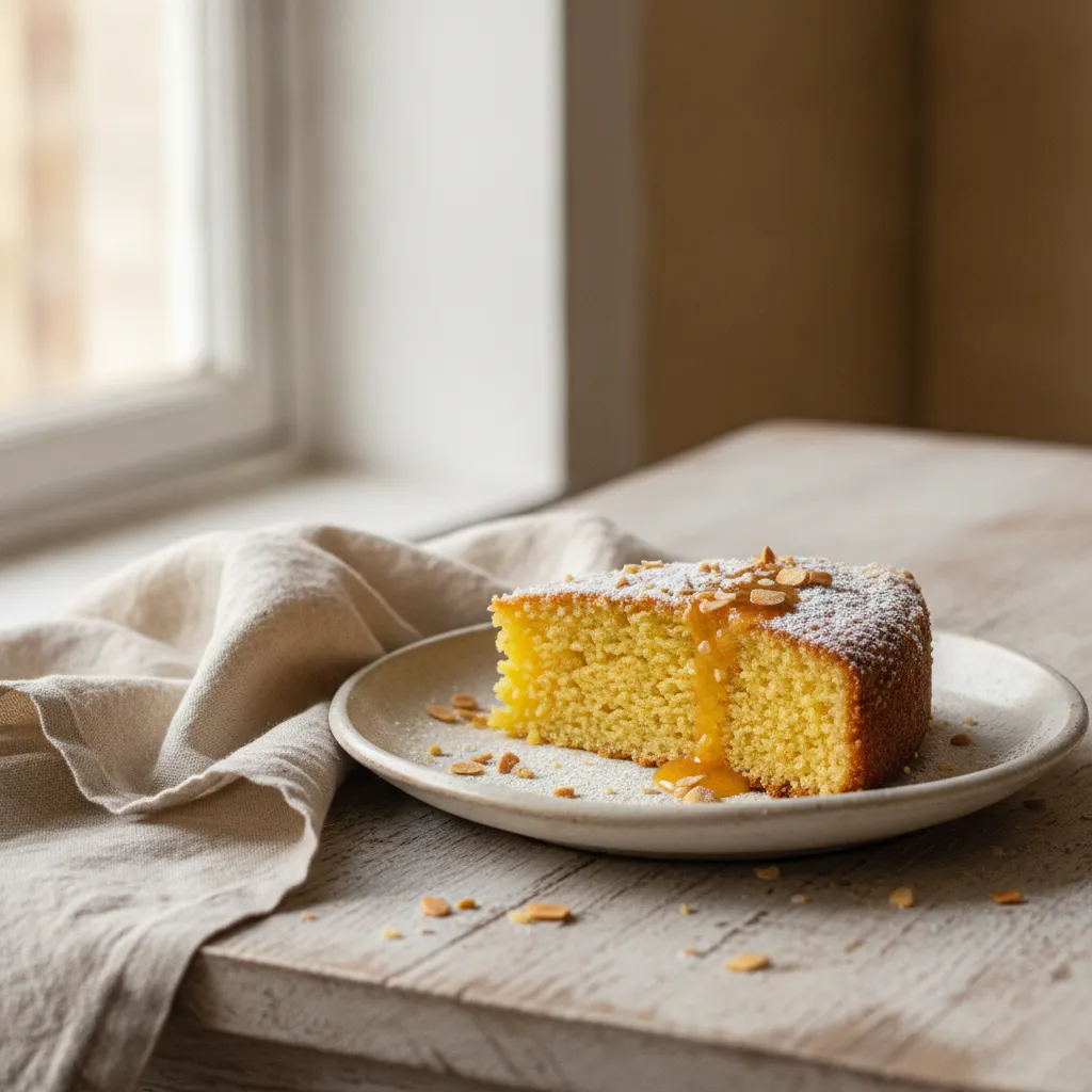 Gâteau de polenta à l'orange