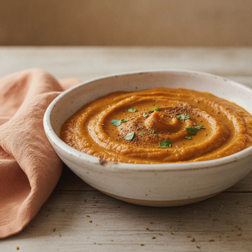 Purée de carottes au cumin
