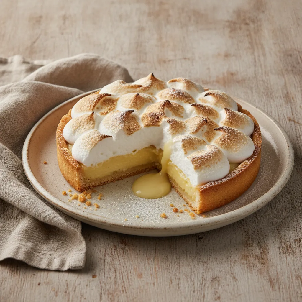 Tarte au citron meringuée