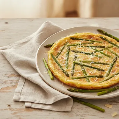 Frittata aux asperges