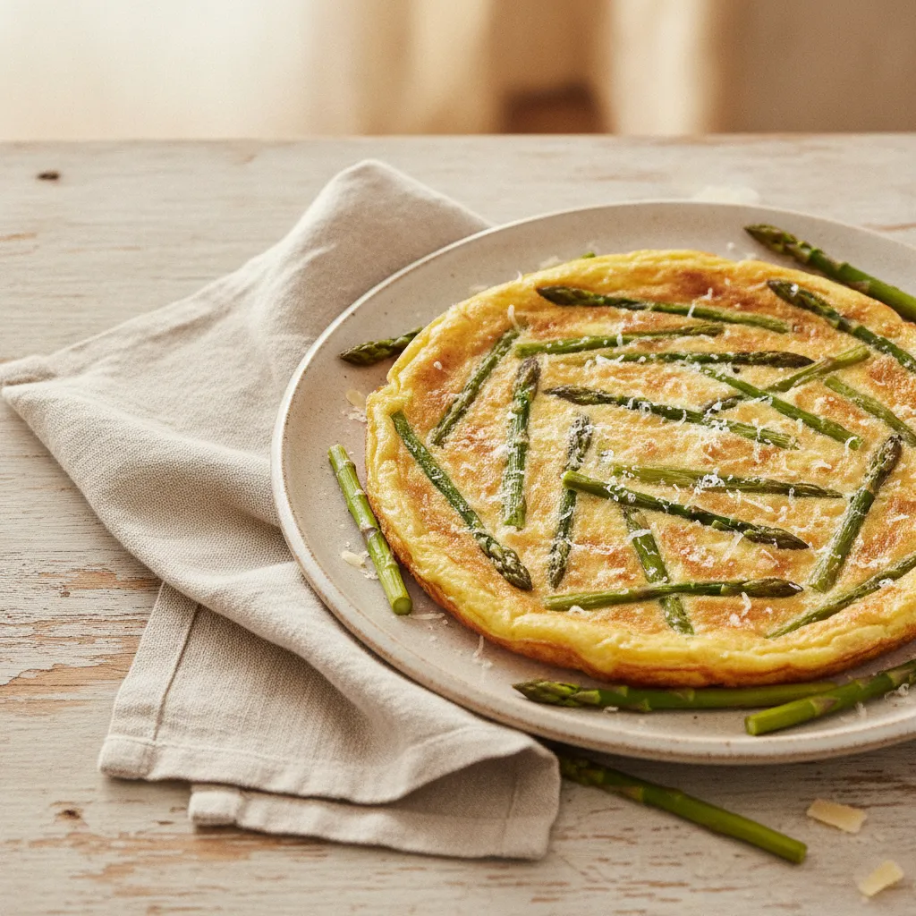 Frittata aux asperges