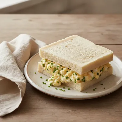 Sandwich œuf-mayonnaise