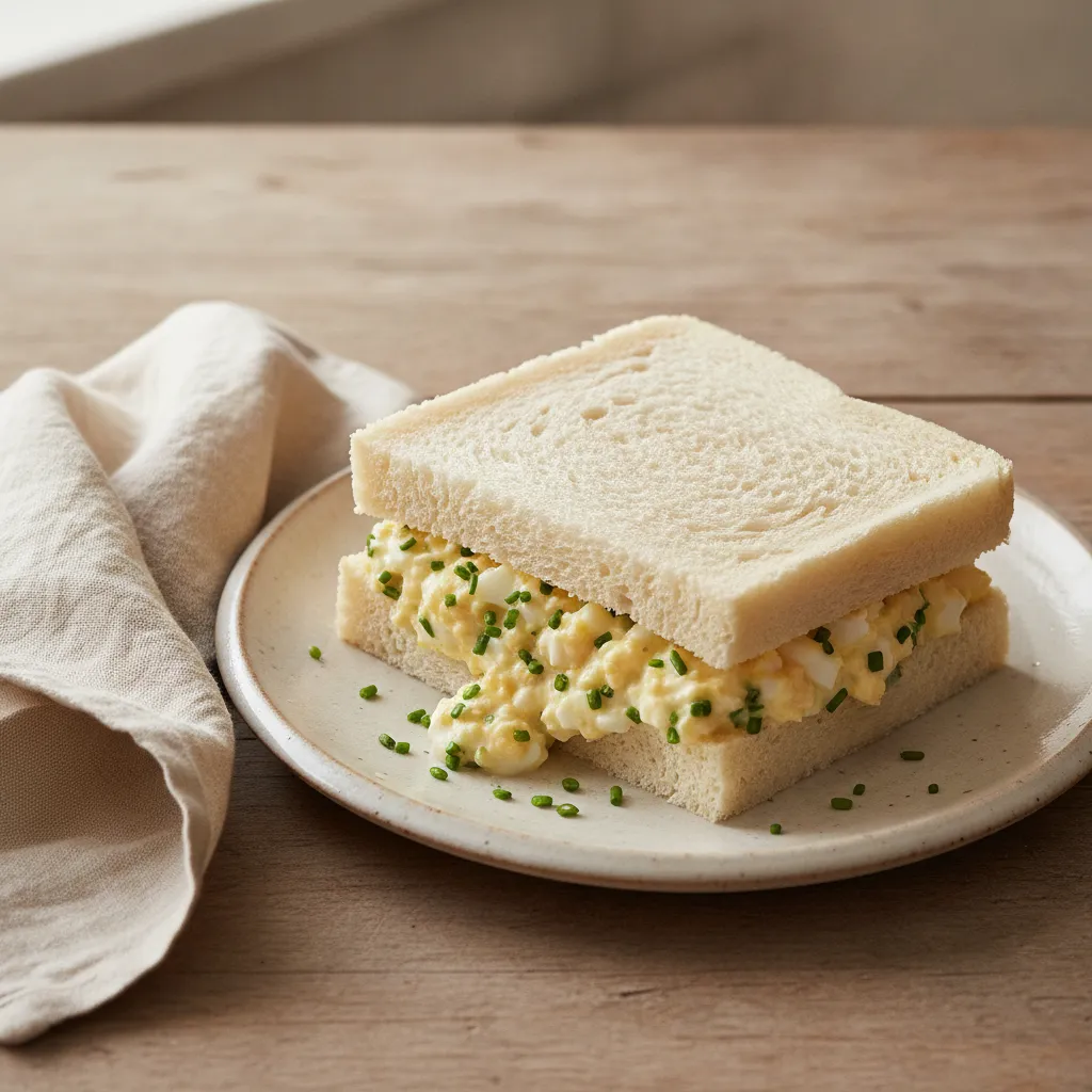 Sandwich œuf-mayonnaise