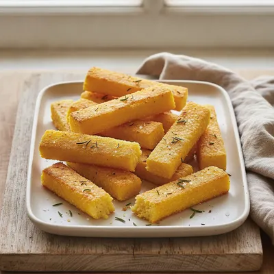 Frites de polenta croustillantes