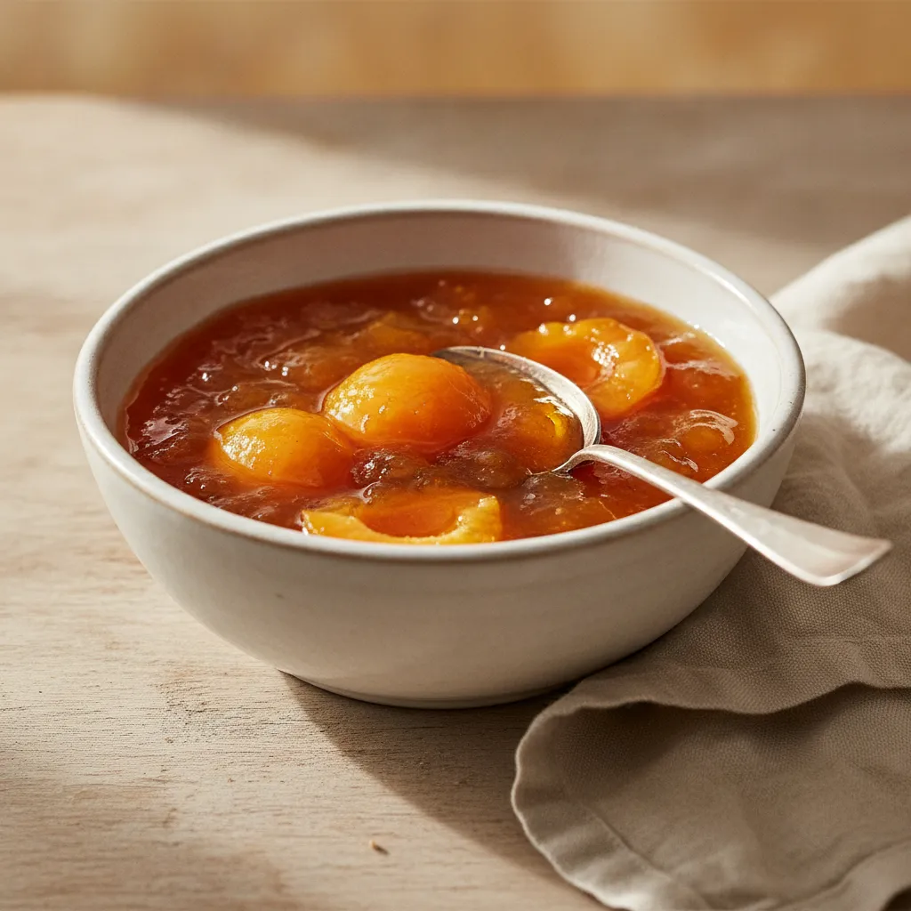 Confiture d'abricots