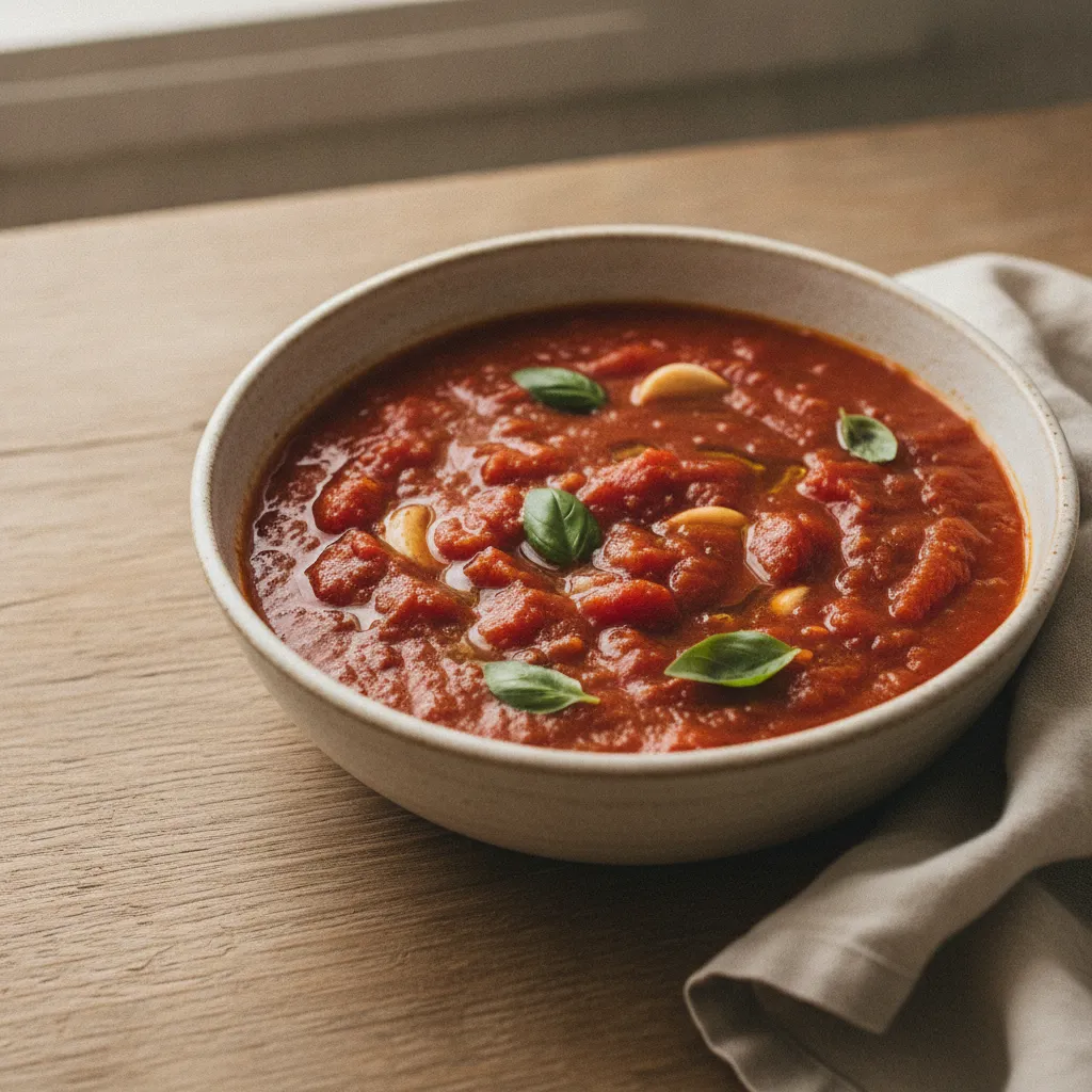 Sauce tomate maison