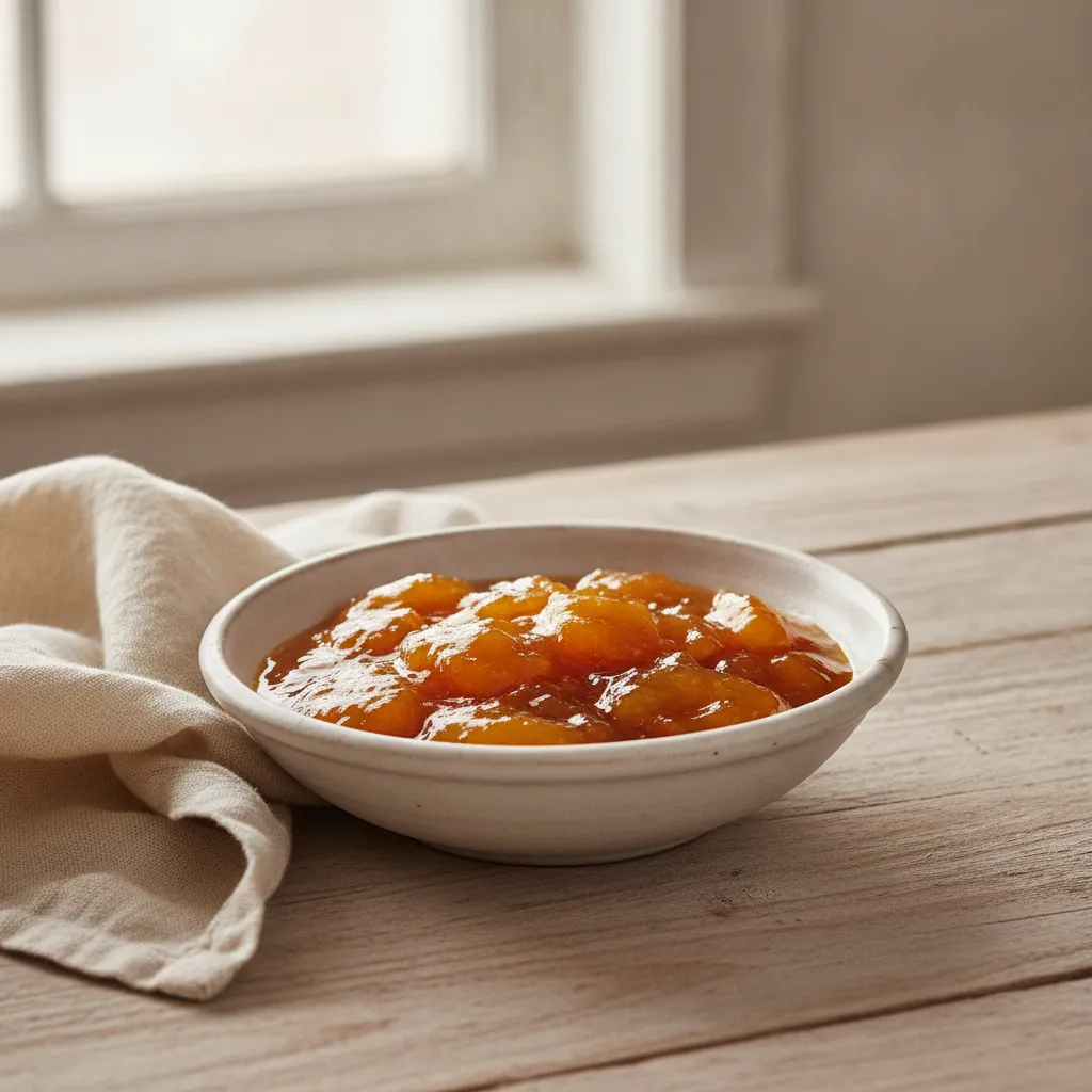 Confiture de brugnons