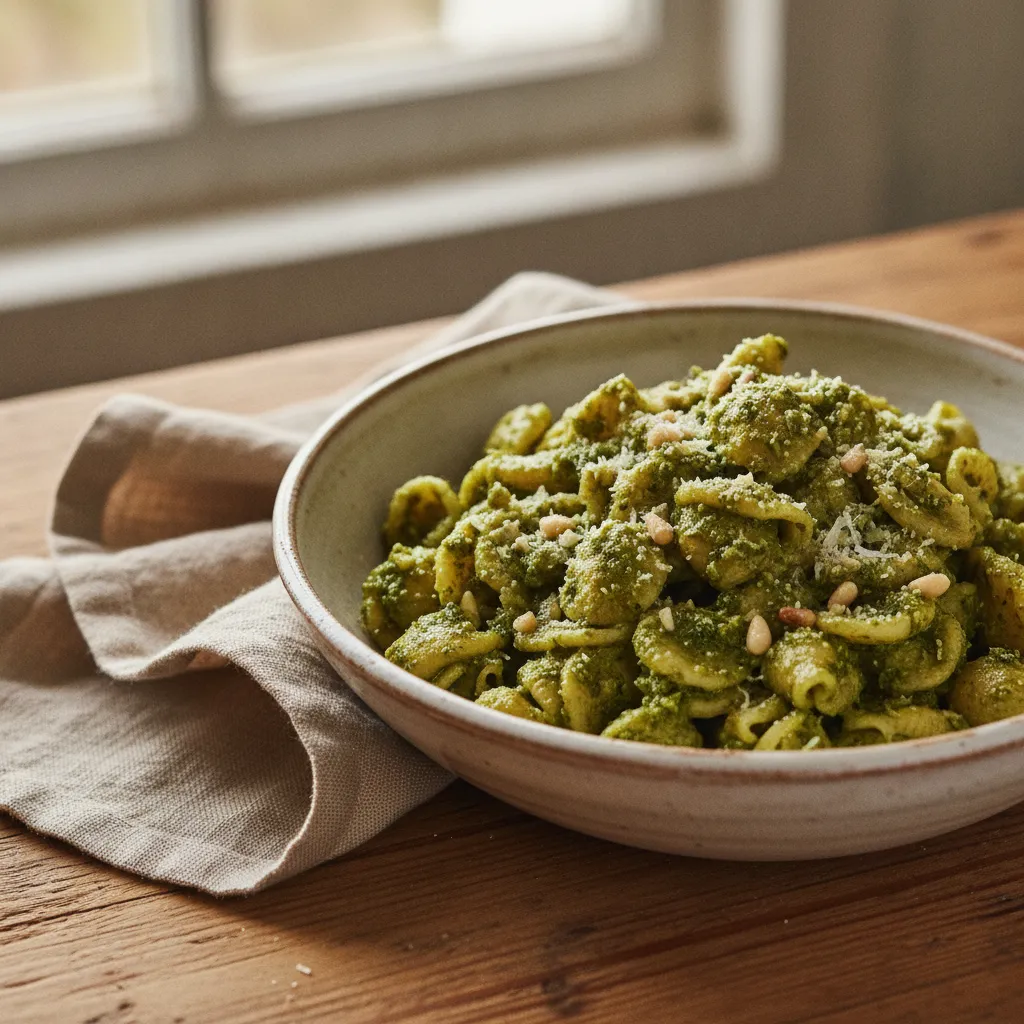 Pâtes au pesto