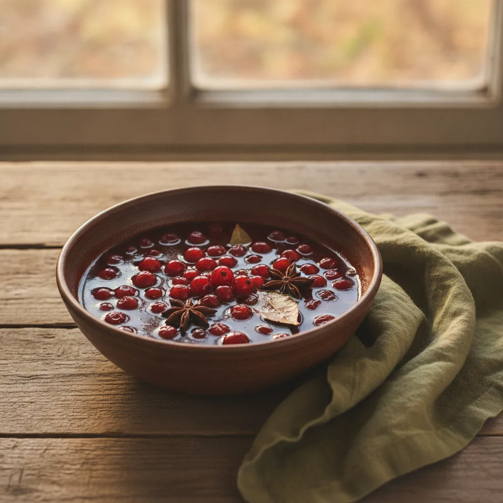 Sauce aux groseilles pour gibier