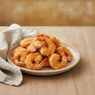 Beignets de crevettes croustillants