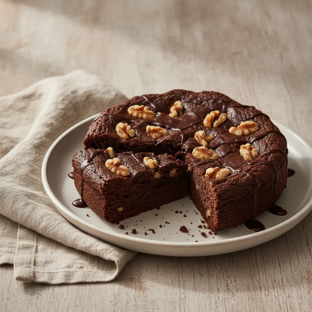 Brownie aux noix