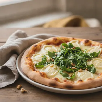 Pizza chèvre et miel