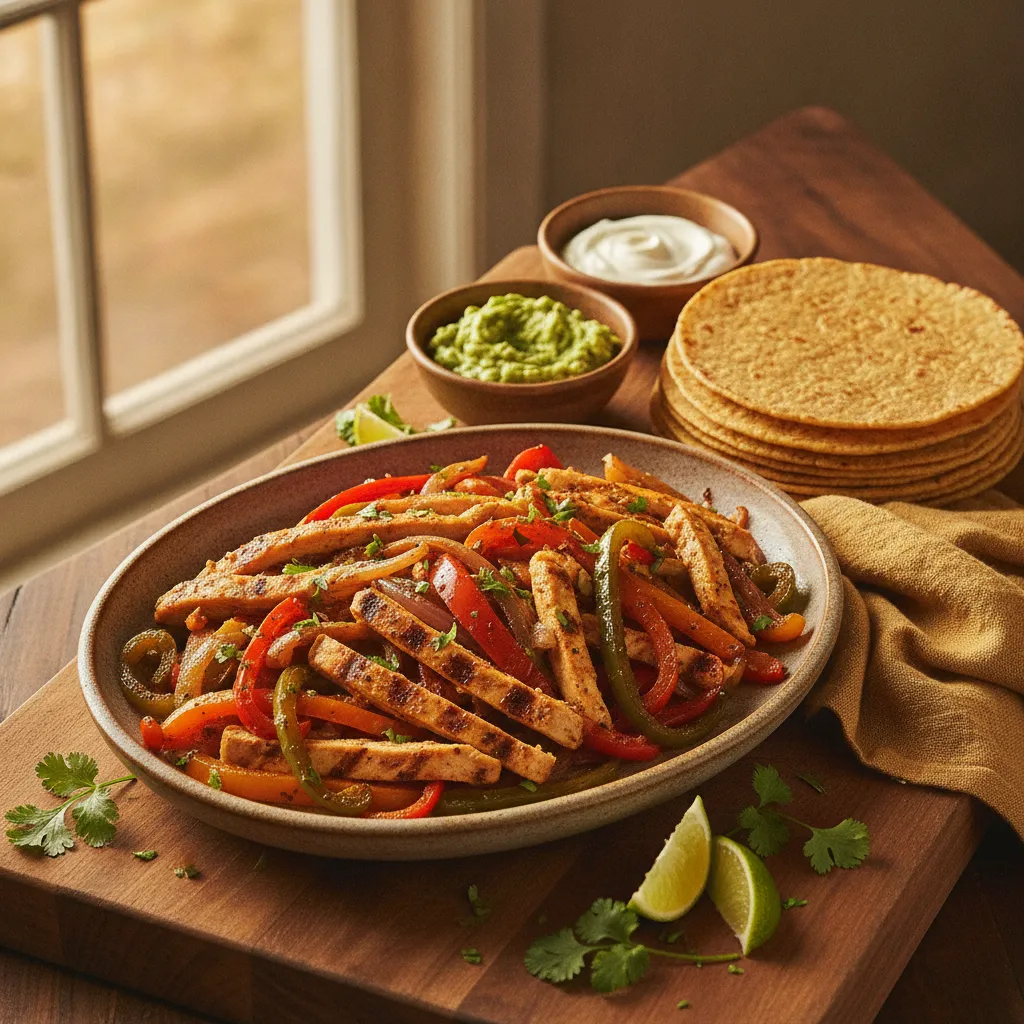 Fajitas de poulet