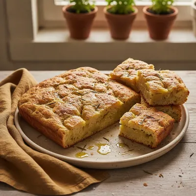 Focaccia à la pomme de terre