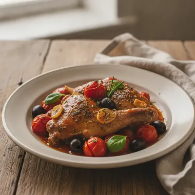 Lapin à la provençale