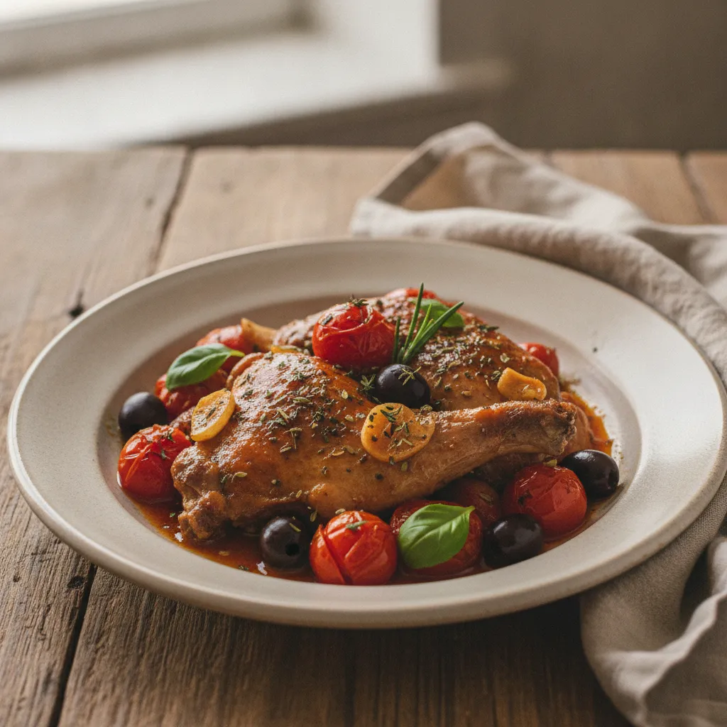 Lapin à la provençale