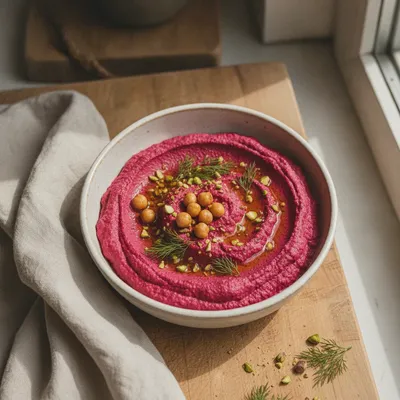 Houmous de betterave