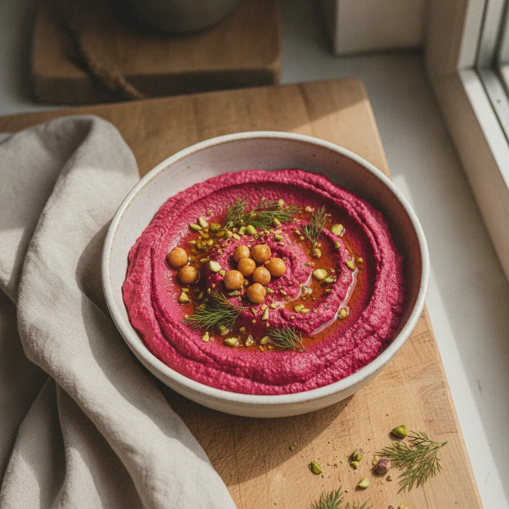 Houmous de betterave