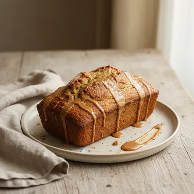 Banana Bread Réconfortant au Beurre de Cacahuète