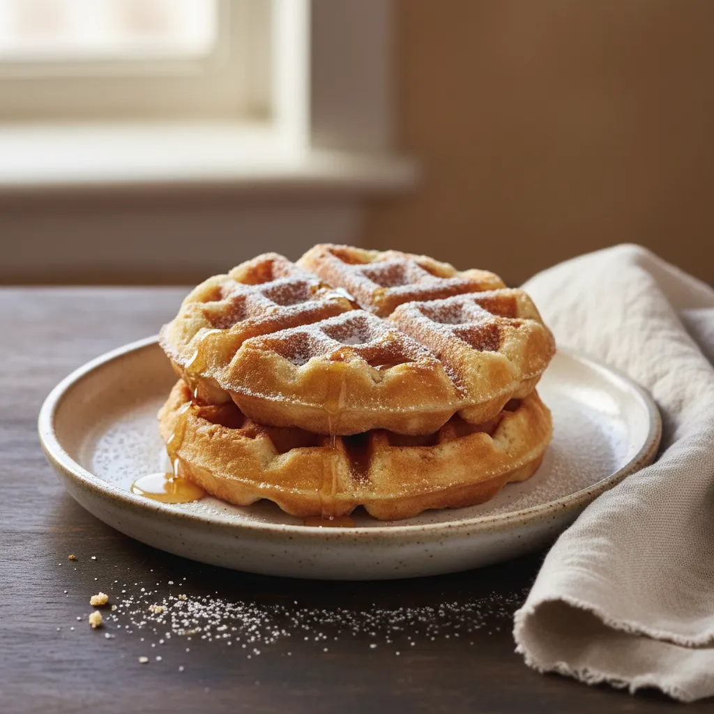 Gaufres Aériennes au Cœur Moelleux